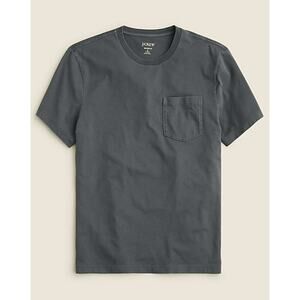 J.Crew Broken-In Jersey SS Pocket Shirt Mens XL Gray Crewneck Pullover CI160 Tee